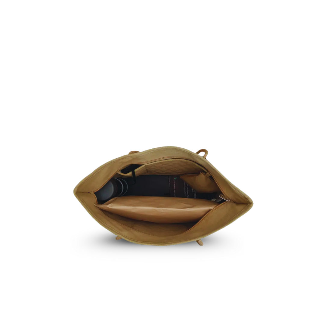 Beige Women Tote Bag - Stylish & Functional